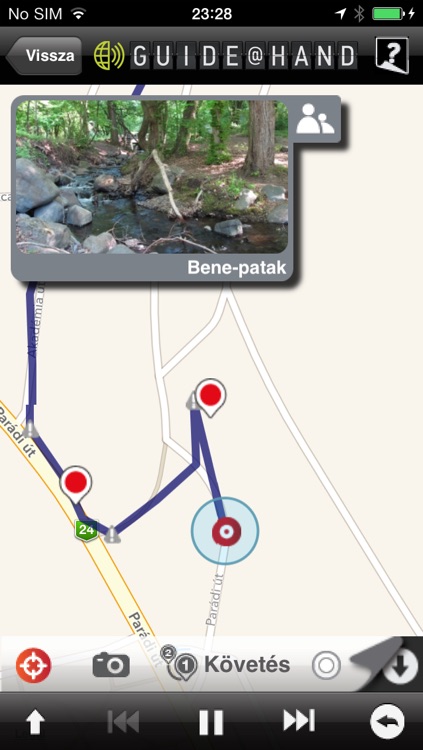 Mátra GUIDE@HAND, Audio and Map screenshot-4