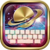 KeyCCM – Space and Galaxy : Custom Color & Wallpaper Keyboard Themes Solar System & Star in Universe Style