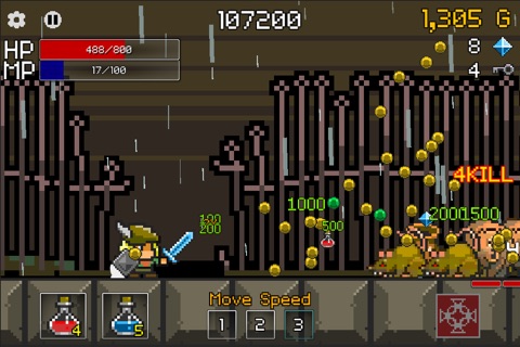 Buff Knight - RPG Runner screenshot 4