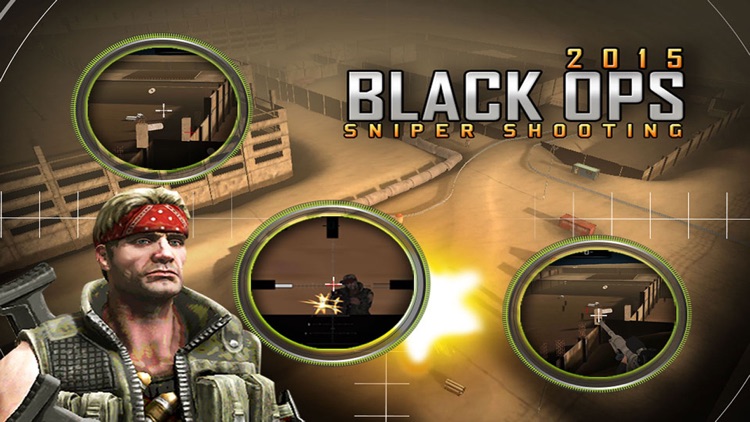 Black Ops Desert War Angry Sniper 3D - FPS Shooter Game screenshot-3