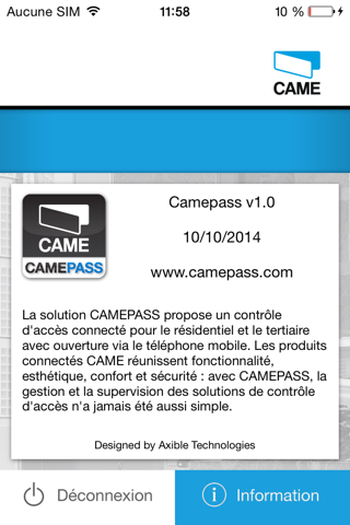 Camepass screenshot 2