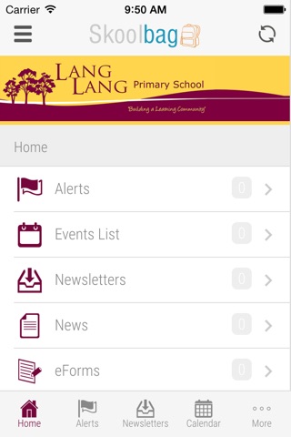 Lang Lang Primary School - Skoolbag screenshot 2