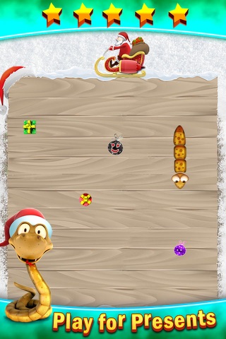 Christmas Snake Free - Santa Claus Classic Serpent Merry Mania screenshot 2