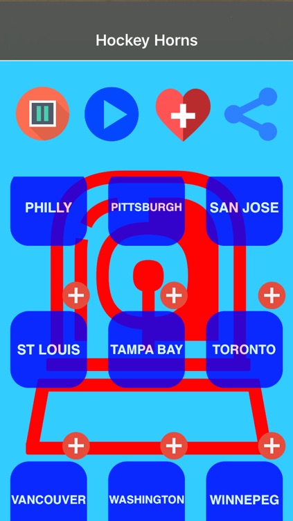 Hockey Horns - Play and Share All 30 Team's Goal Songs screenshot-3