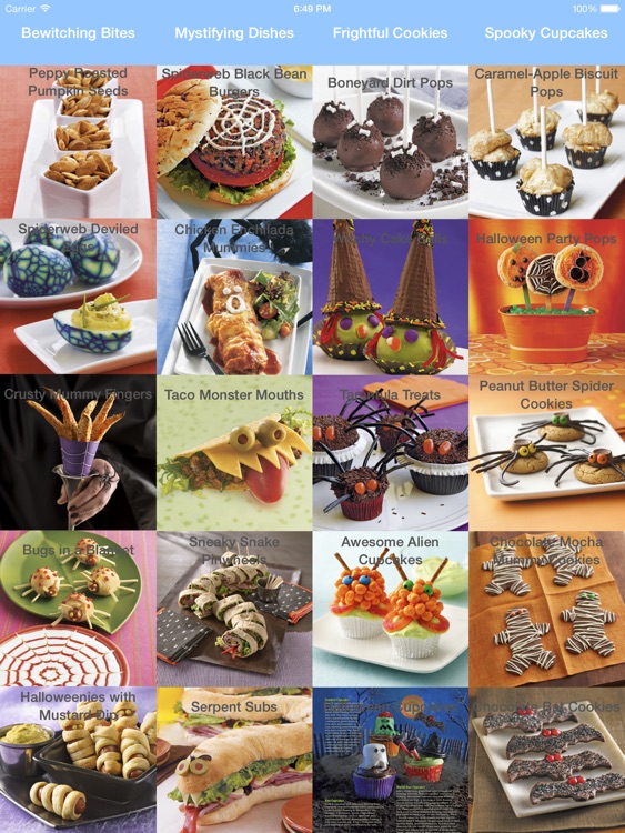 Halloween Cookbook for iPad