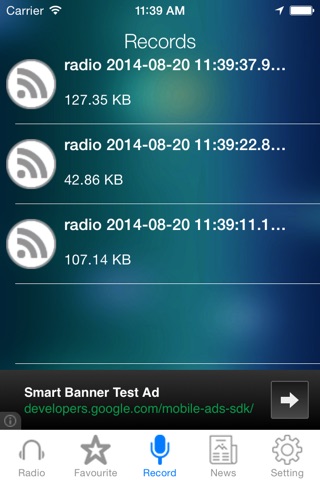 Greece Radio News Music Recorder screenshot 4