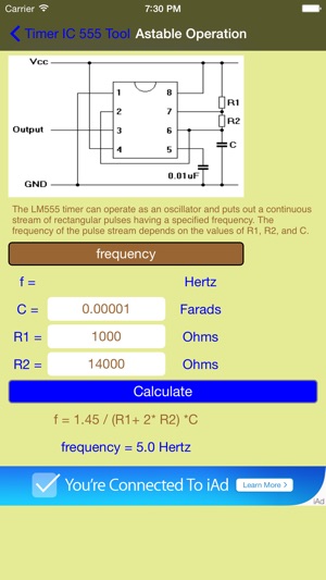 Timer IC 555 Tool(圖5)-速報App