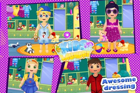 Baby Clothes Kids Laundry Time - Washing & Dry Cleaning Mommy’s Little Helper screenshot 2