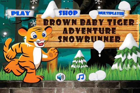 Brown Baby Tiger Adventure SnowRunnerPro screenshot 2