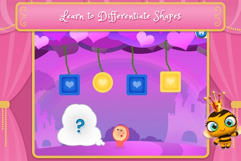 Princess Shapes - Play time Puzzle activity for Toddlers in Kindergarten, Montessori & 1st Grade FREE screenshot 4