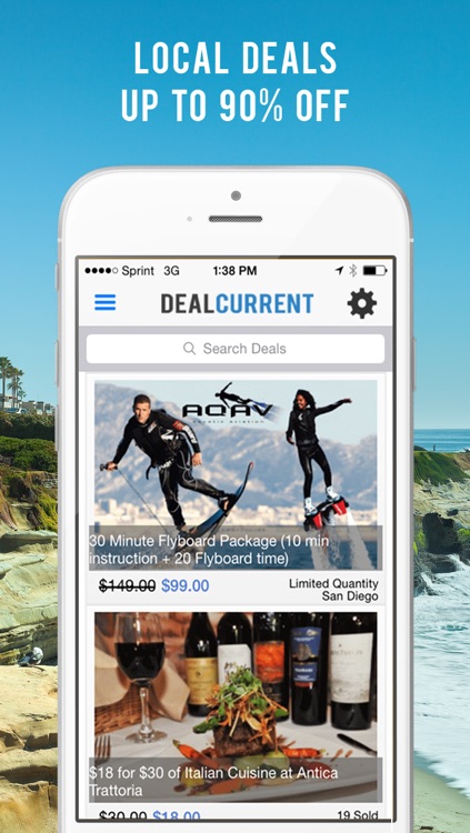 Deal Current - San Diego's Best Local Deals & Coupons