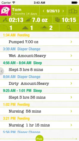 Game screenshot FirstYear - Baby feeding timer, sleep, diaper log apk
