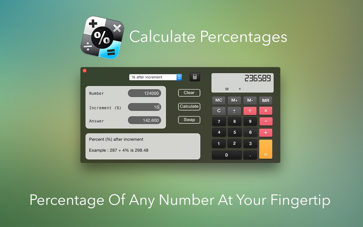 ‎Calculate Percentages on the Mac App Store