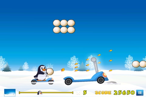 A Flying Penguin Super Igloo Happy Wing Avalanche - Simple Polar Snow Village Dash Free screenshot 3