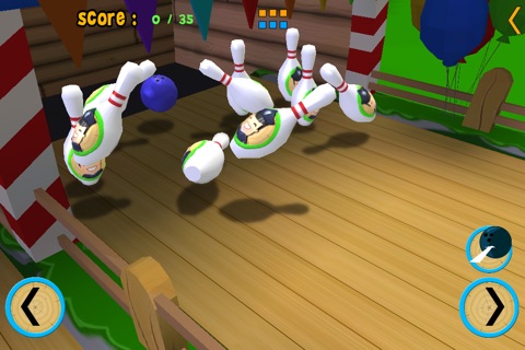 jungle animals and bowling for kids - no ads screenshot 4