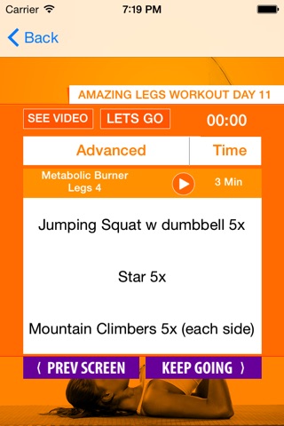 21 day leg workouts plan: fitness trainer leg workouts to get tone & sexy legs screenshot 3