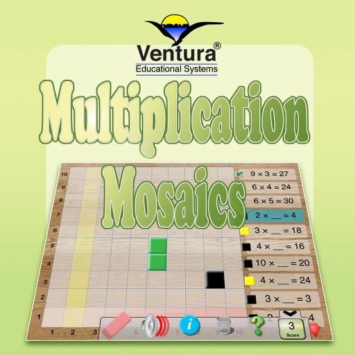 Multiplication Mosaics iOS App