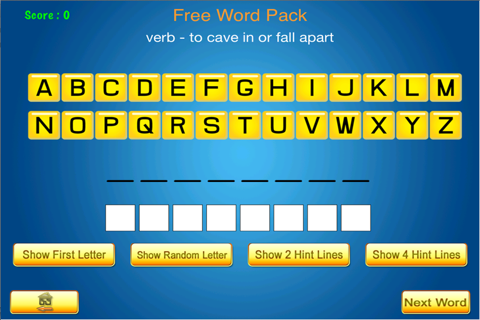 Build-A-Word screenshot 2