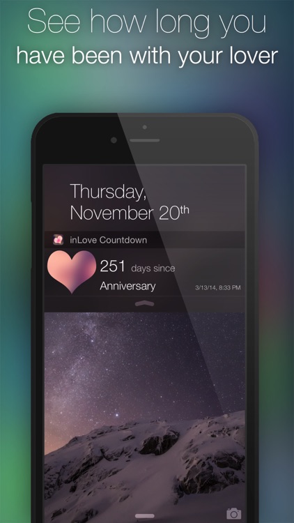 inLove - App for Two: Event Countdown, Diary, Private Chat, Date and Flirt for Couples in a Relationship & in Love