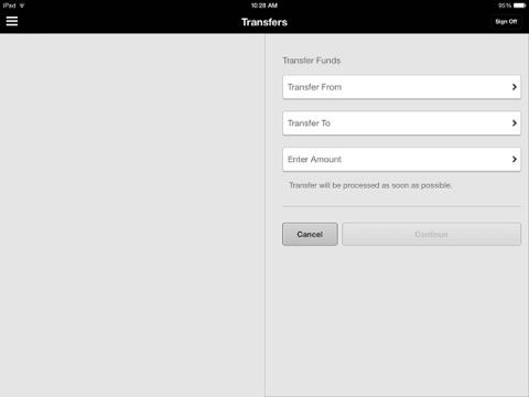 Bank2 Mobile for iPad screenshot 4