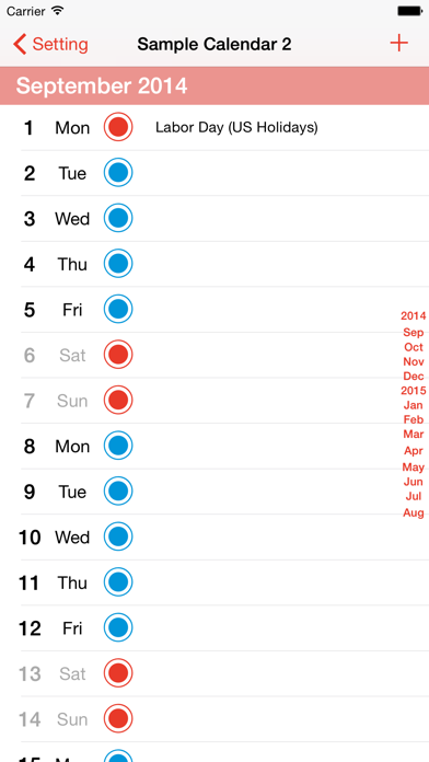 How to cancel & delete Calendar Calculator Free from iphone & ipad 3