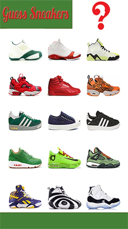 Crush Sneaker Kicks! Quiz`` (A Fashion Trivia for Sneakerheads)- Guess Top  Brand Sneakers,Boots & Shoes. by Muhammed Hassan
