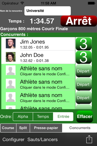 Running Coach's Clipboard iPhn screenshot 2