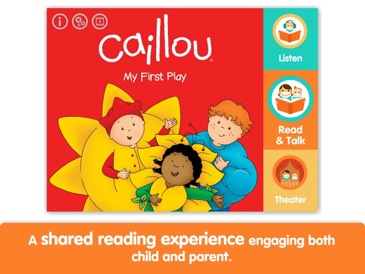Caillou: My First Play - Lite - by i Read With