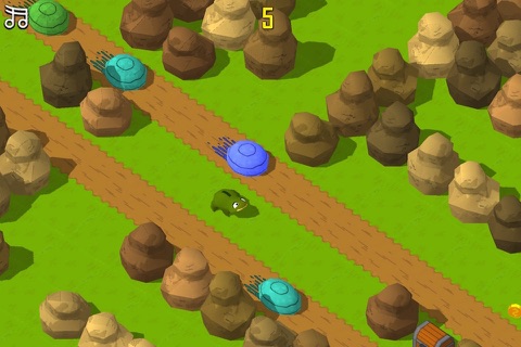 Froggy Crosses The Road - Free endless hopper arcade game screenshot 3