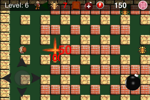 Bombuster Free Game for iPhone screenshot 3