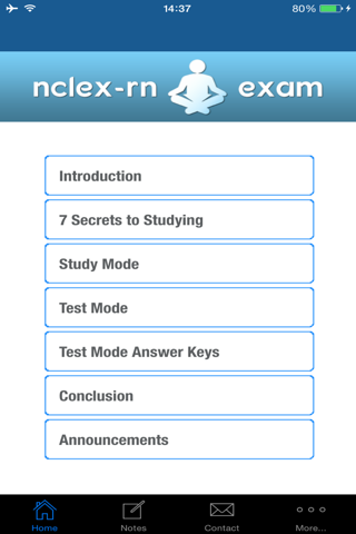 NCLEX-RN Mastery Exam Prep eBook Study Guide screenshot 2