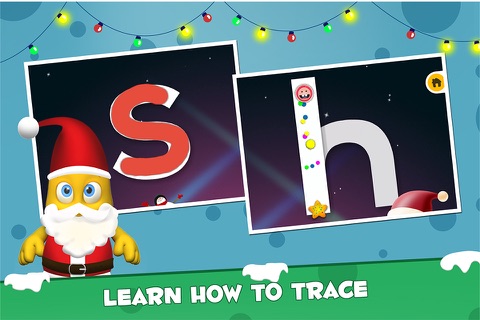 Icky Snow Trace - Learn to trace Upper and Lowercase ABC - Lesson 3 of 3 Free screenshot 3