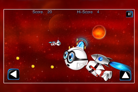 Nerd Bot Rocket : The Flying Robot Cosmos Quest in Space - Premium screenshot 4