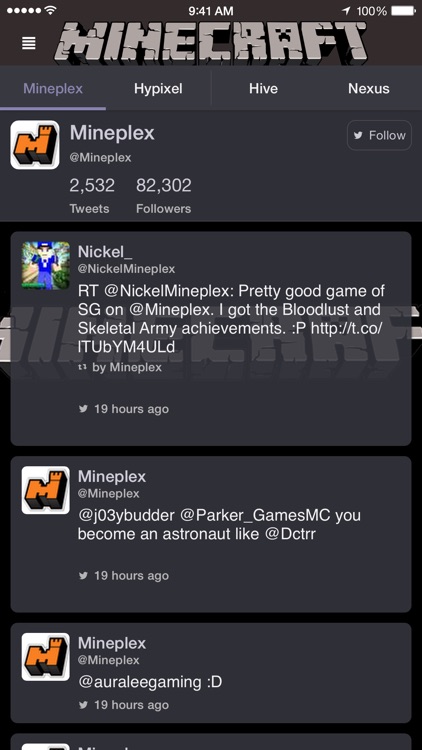 Server News for Minecraft!