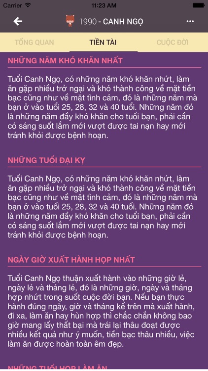 Tử Vi Trọn Đời - 2015