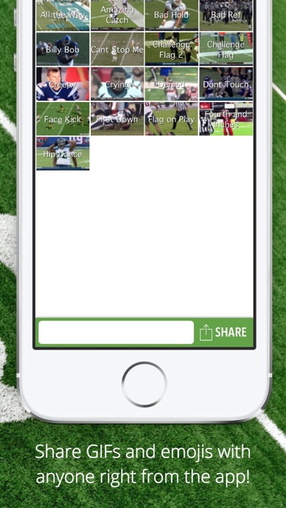 【图】Themoji – Football Emoji GIF & Fantasy Football with College Sports Keyboard(截图3)