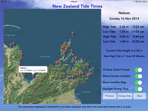 NZ Tides Pro screenshot 3