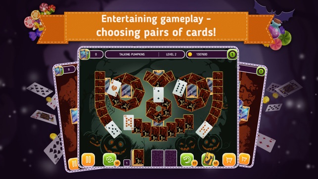 Solitaire Halloween Story: Free Card Game(圖2)-速報App