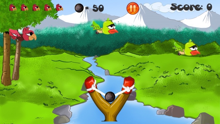 Slingshot Birds  Shooting : A Flyer Sling Hunting Games screenshot-3