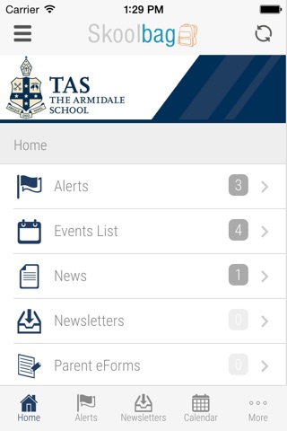 The Armidale School - Skoolbag screenshot 2