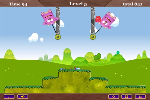 Mosh Monster Rescue - Swinging Cute Beast Challenge screenshot 4