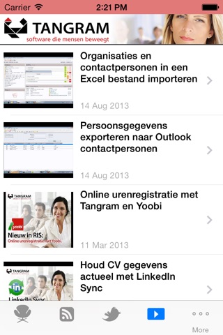 Tangram Recruitment App screenshot 2
