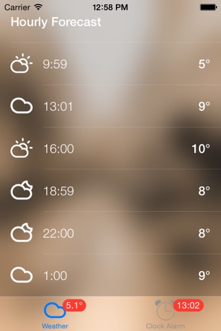 Alarm Weather Notification screenshot 3