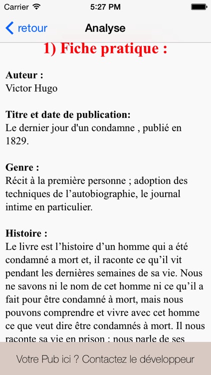 Bac Maroc : Romans, Etude, Analyse, Résumés, Explications, Examens (sans connexion) ... screenshot-4