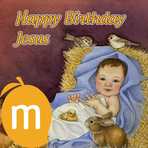 Happy Birthday Jesus - Read along interactive Christmas eBook in English for children with puzzles and learning games Icon