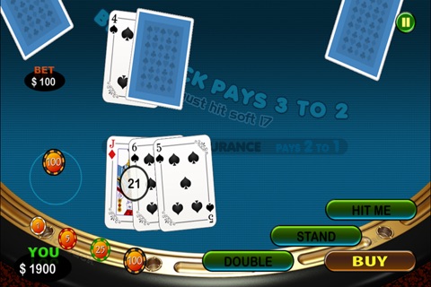 Black Jack PRO Game screenshot 4