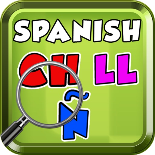 Spanish Alphabet Find Icon