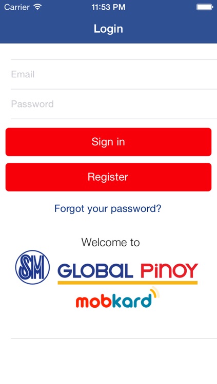 SM Global Pinoy MobKard