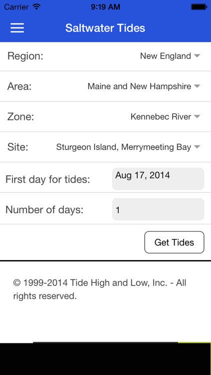 Saltwater Tides