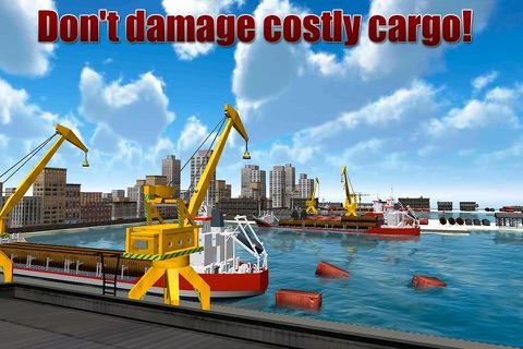 Cargo Ship Crane Simulator 3D Full screenshot 3
